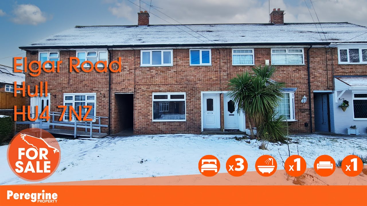 Peregrine Property: FOR SALE - Elgar Road, Hull, HU4 7NZ