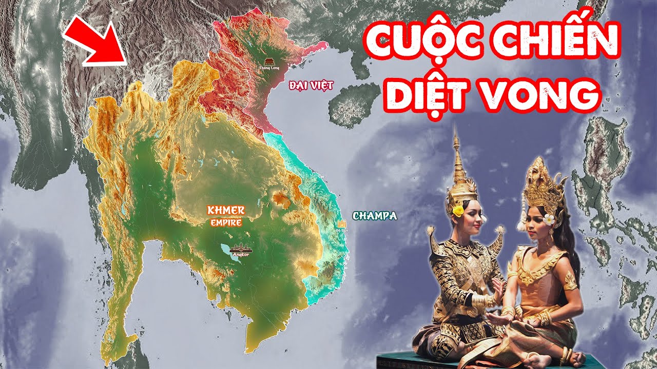 Đế chế Khmer THÔN TÍNH Đại Việt - Nâng Tầm Kiến Thức