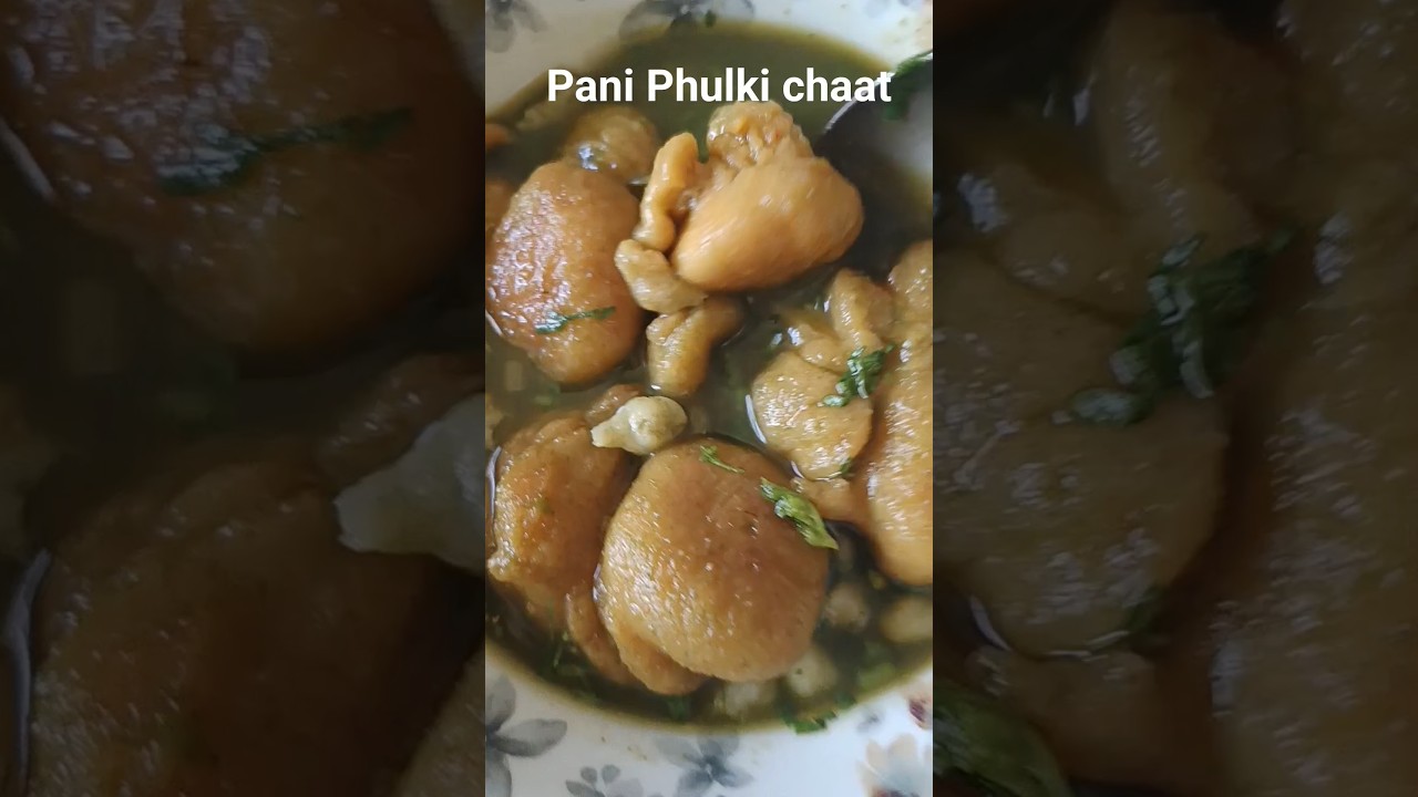 Pani Phulki chaat/phulki zee bangla indian street food