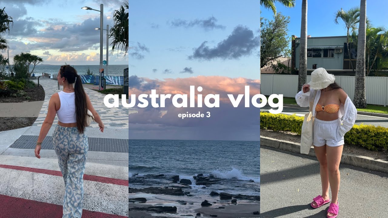 AUSTRALIA TRAVEL VLOG: gold coast + snake storytime + exploring brisbane + sunshine coast + sunrises