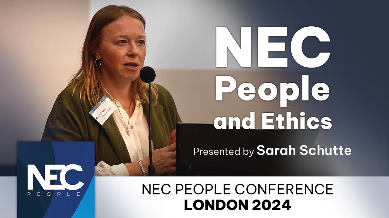 9. NEC People & Ethics - Old rules for new times | NEC People Conference 2024 London