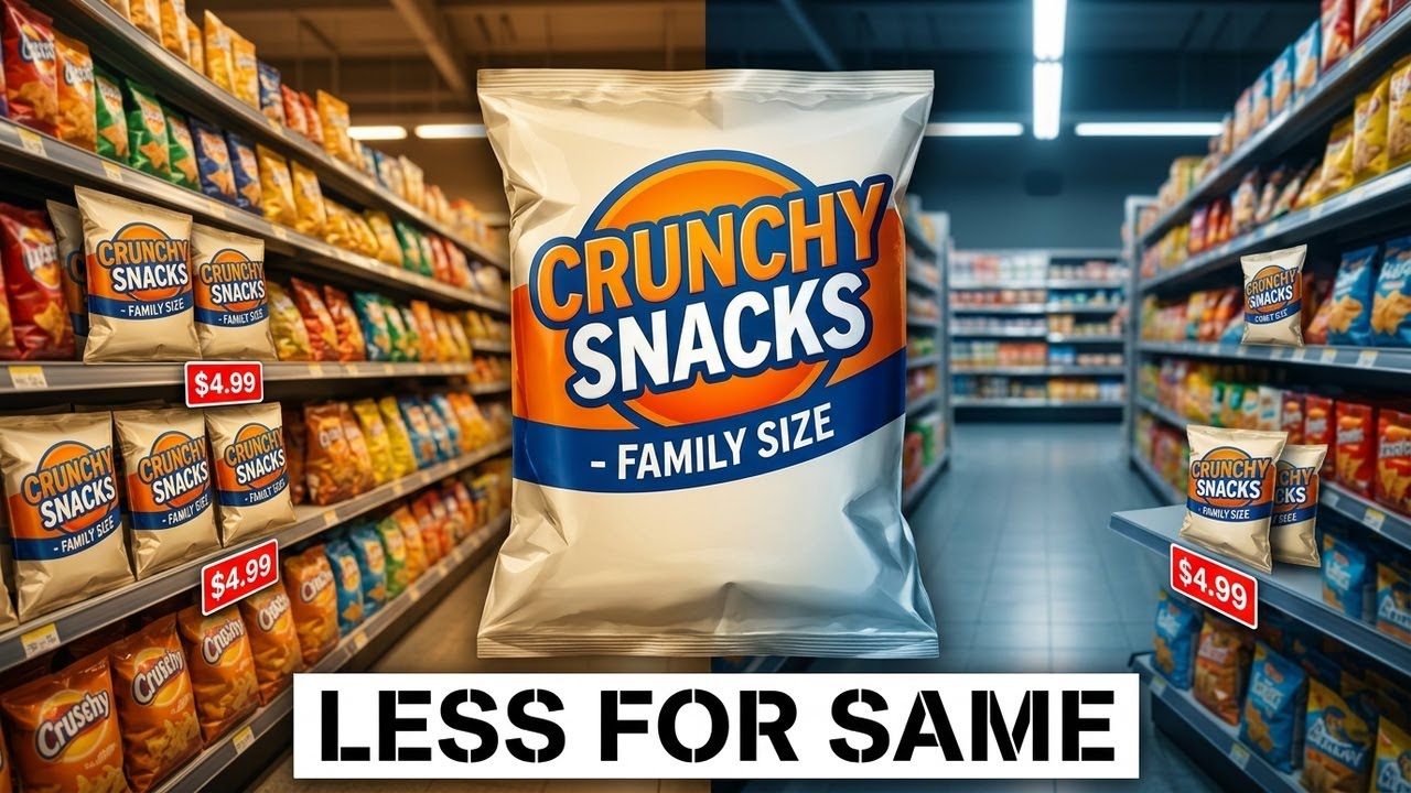 8 Foods That Shrunk in Size But Kept the Same Price Shrinkflation Exposed