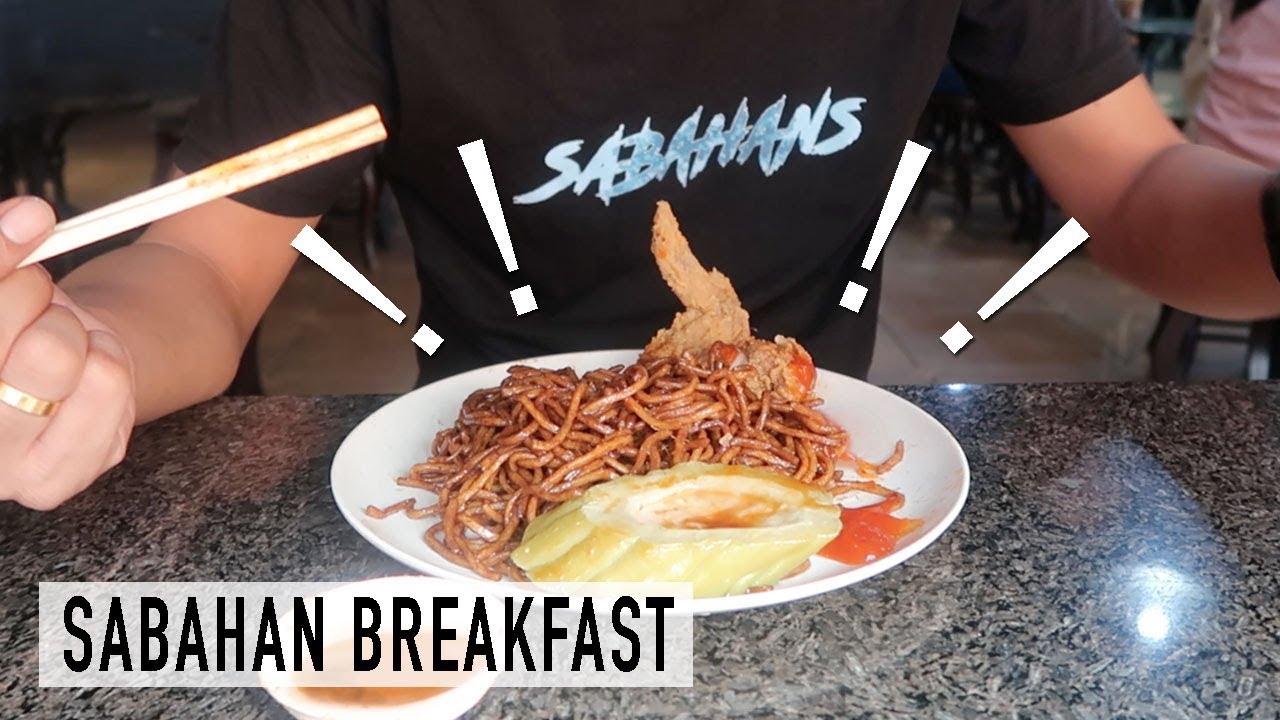 Sarapan kebiasaan orang Sabah!!