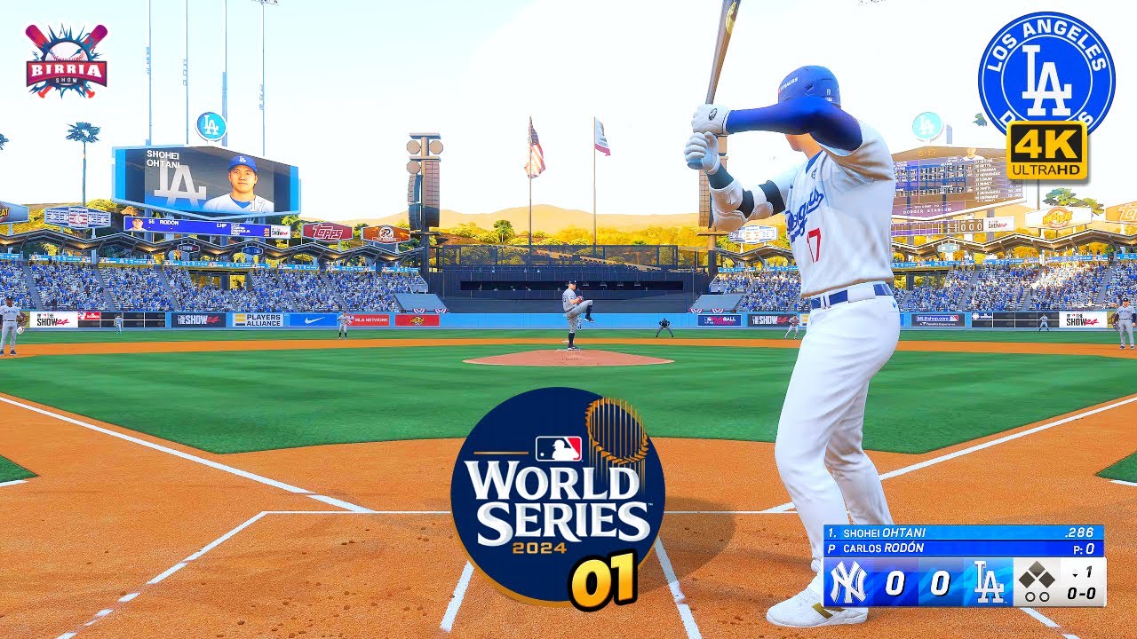MLB The Show 24 L. A. Dodgers vs Yankees | World Series 2024 | Ohtani vs Soto