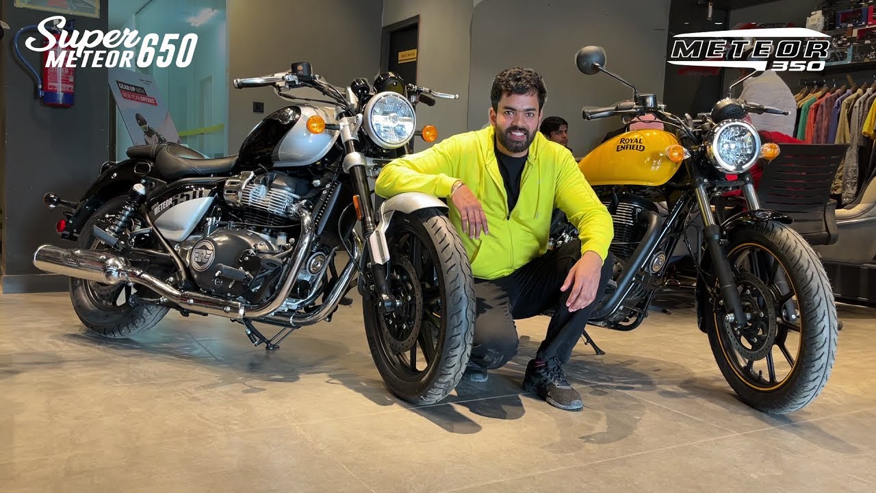 RE New Meteor 650 VS Meteor 350 - ₹2 lakh Diff - Detailed Comparison