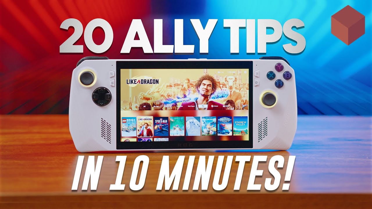 20 ROG Ally Tips & Tricks in 10 Minutes