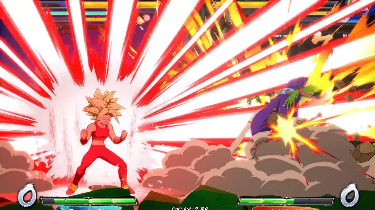 DBFZ 🐝 Videl Kefla LabCoat 21 vs 🐞 Yamcha Majin Buu Piccolo