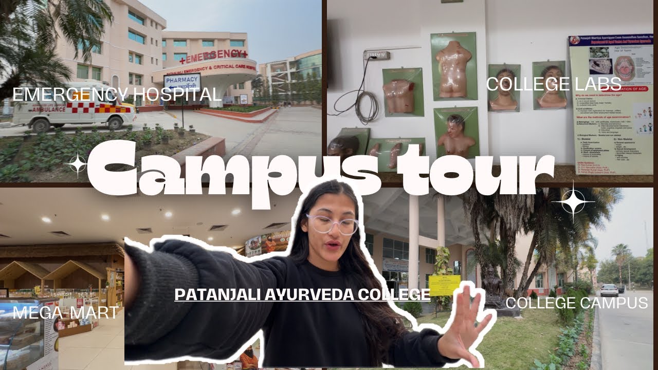 Patanjali ayurveda college | campus Tour | emergency hospital?😳  
