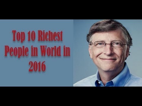 vine한글 - 세계 2016에서 상위 10 부유 한 사람들