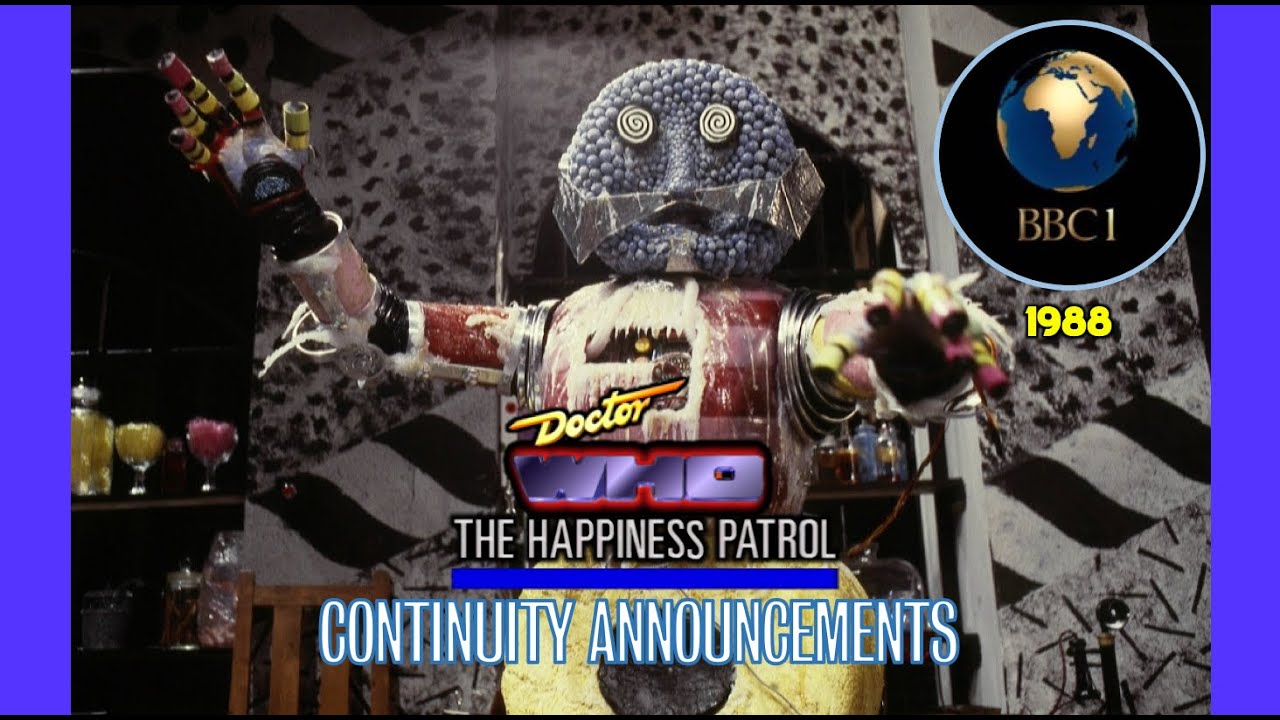 Doctor Who: The Happiness Patrol (Continuity Announcements 1988) - BBC 1