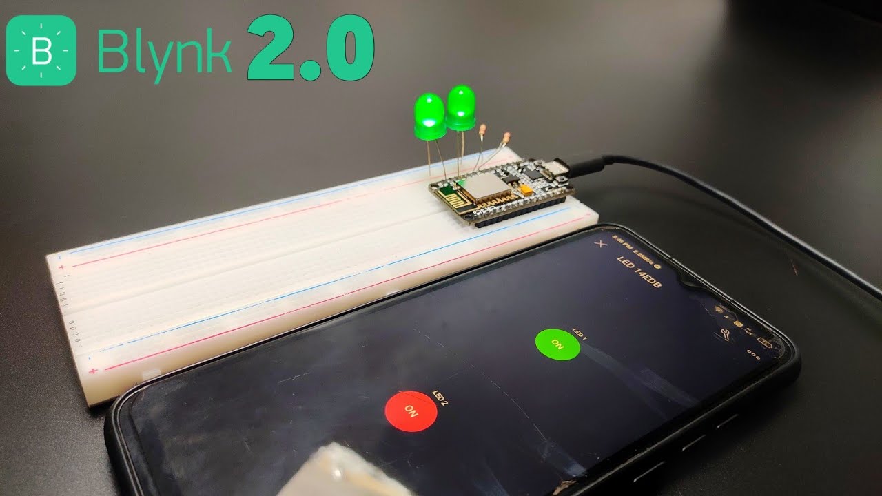 Как управлять светодиодами с помощью Blynk 2.0 | Учебное пособие по Blynk 2.0