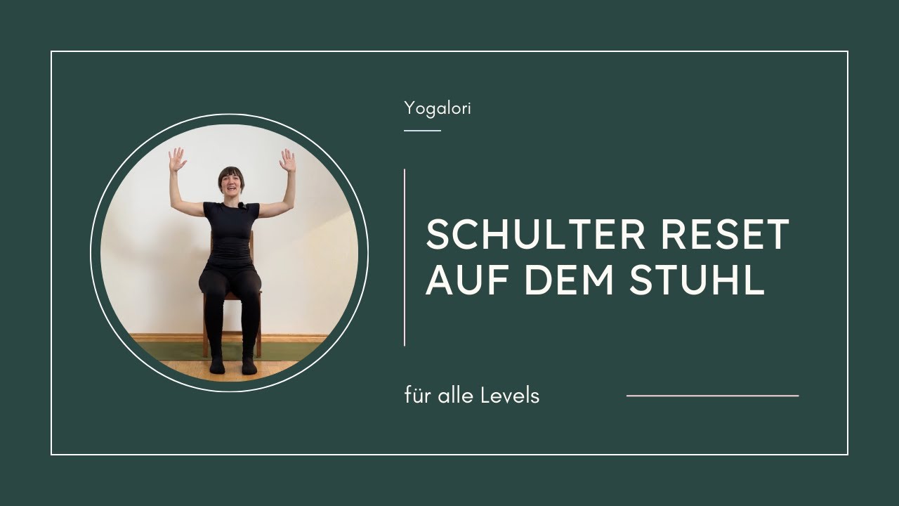 Yogalori | Schulter Reset auf dem Stuhl & im Stehen | für alle Levels 🐕 30 Minuten