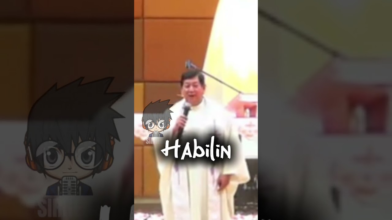 HABILIN - Funny Homily by Rev. Fr. Bong Guerrero. #funnyhomilies#priest#justforfun