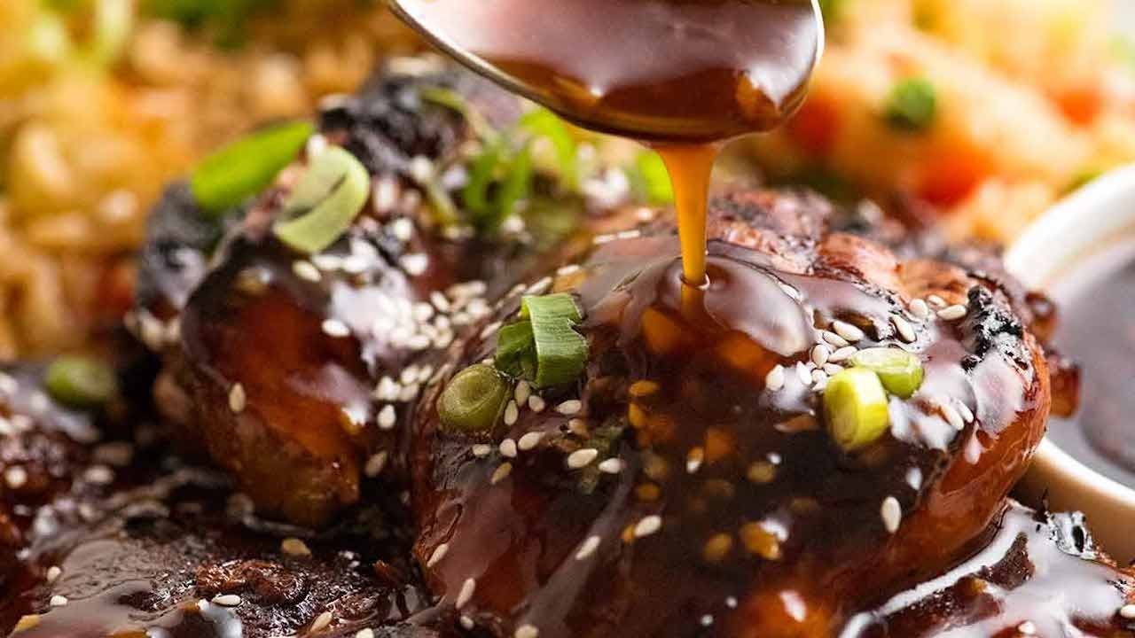 Honey Soy Chicken - marinade and sauce (excellent grilled!)