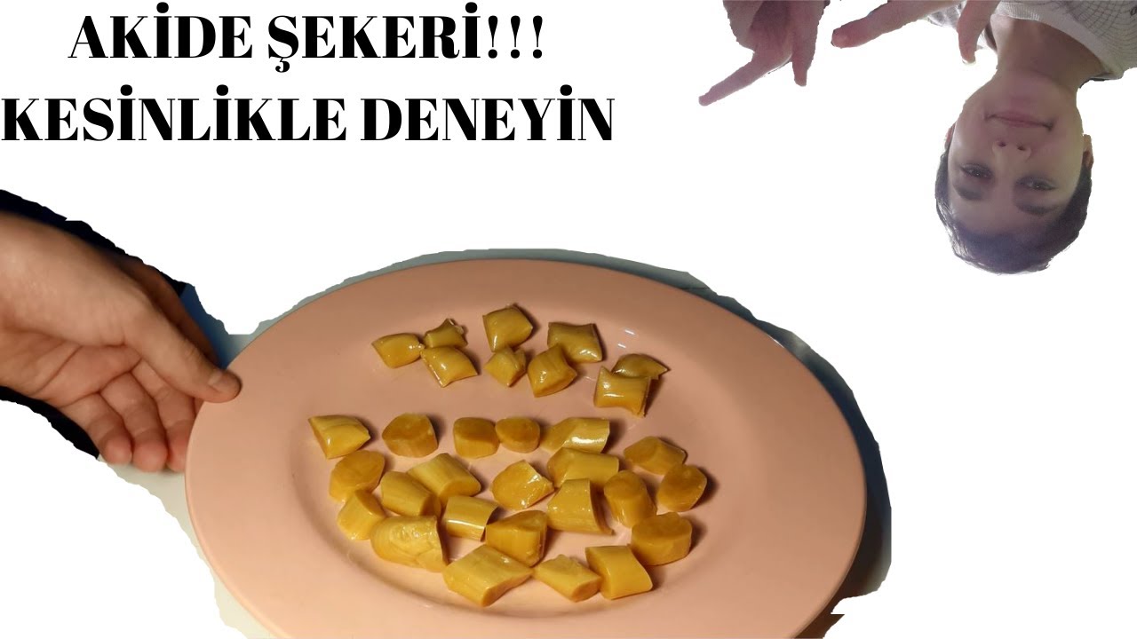 EVDE AKİDE ŞEKERİ TARİFİ YAPTIM.SİZİNDE DENEMENİZ GEREKİYOR!!!