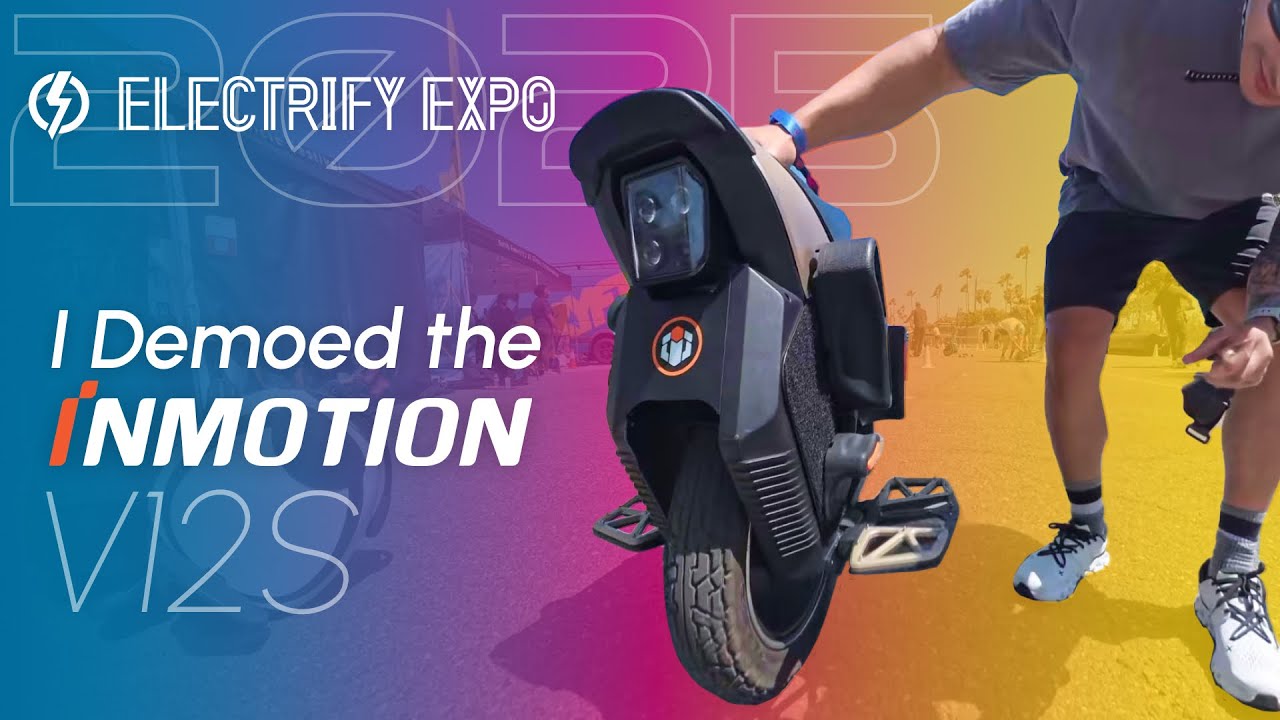 Sunday Morning Ride & Electrify Expo First Impressions | Inmotion V12S, V14, and V9 Demos