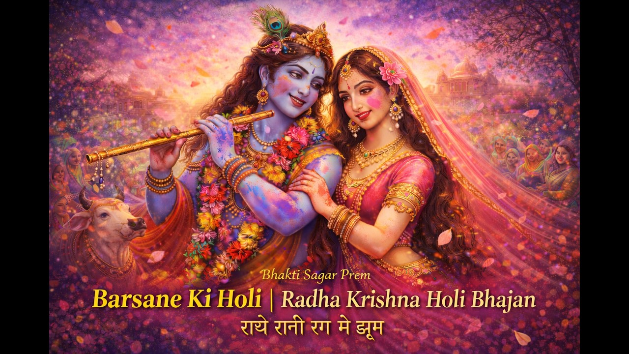 Radha Krishna Holi Bhajan 2026 | Shyam Rang Mein Radhe | Devotional Holi Bhakti Geet