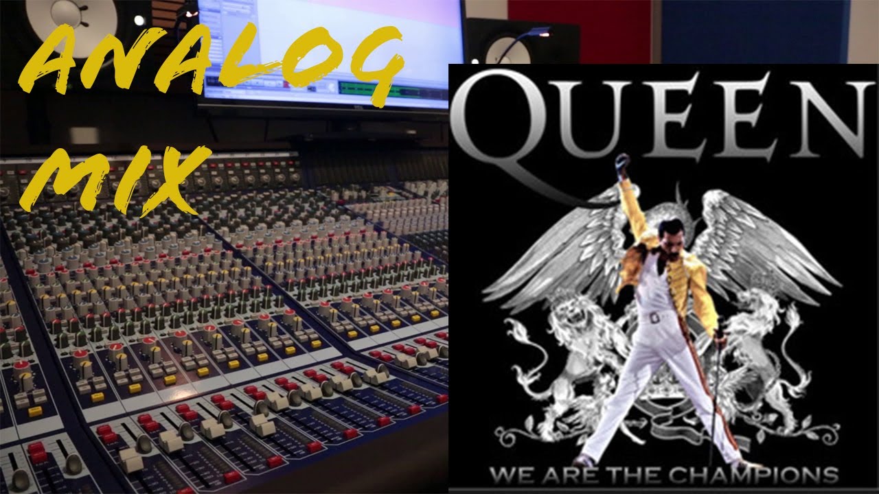 We Are the Champions - Queen Analog mix on Midas L3000