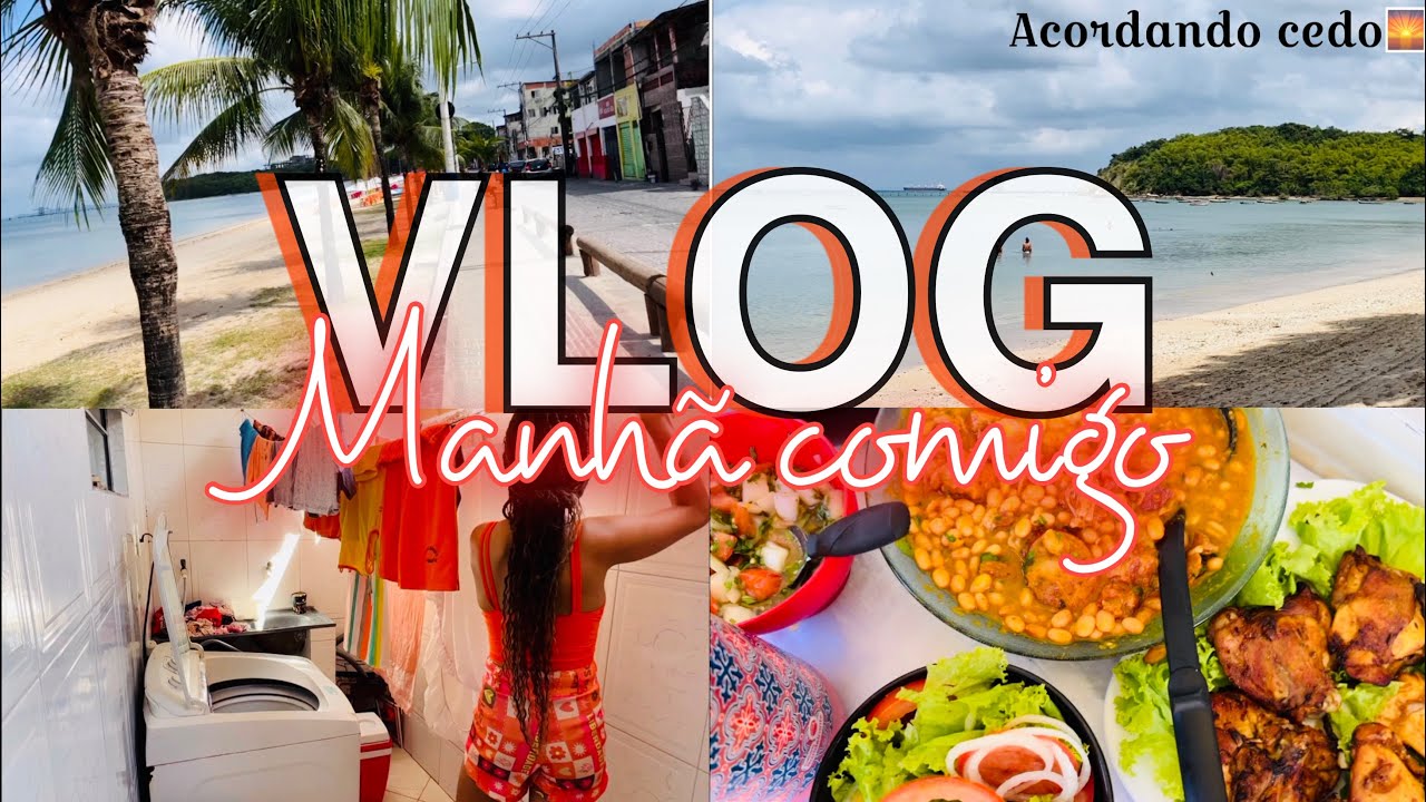VLOG | UMA MANHÃ COMIGO| FEIJÃO  BAIANO/ALMOÇO SIMPLES ♥️#maesolo