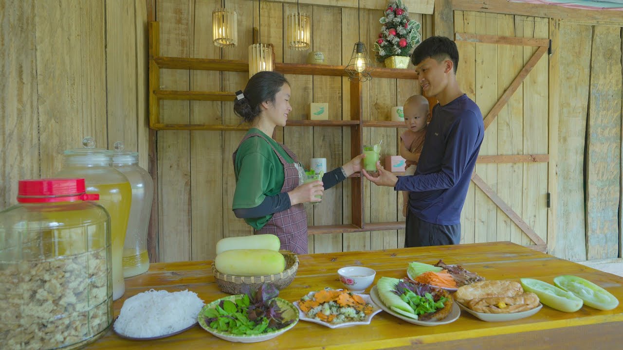 Cucumber: King of national side dishes - Make cucumber smoothies, cucumber salad,... Pho rolls