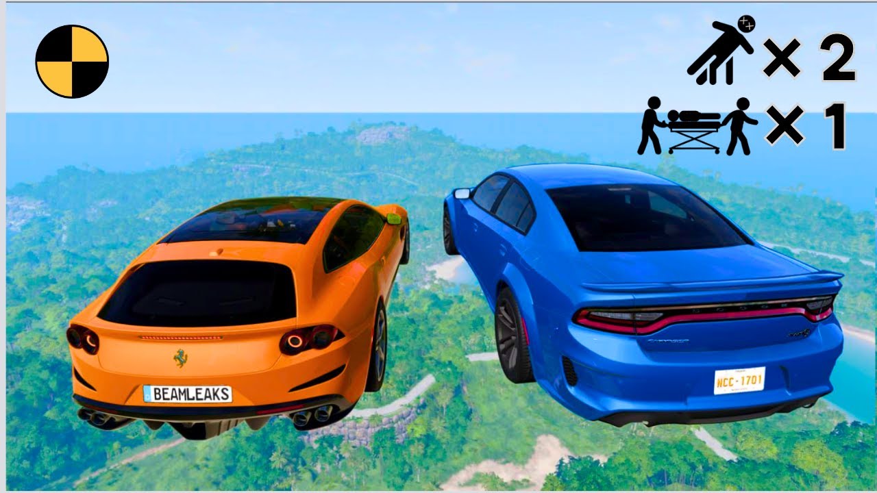 Ultra Realistic High-Speed Crashes | BeamNG.drive Car Crash Compilation #6