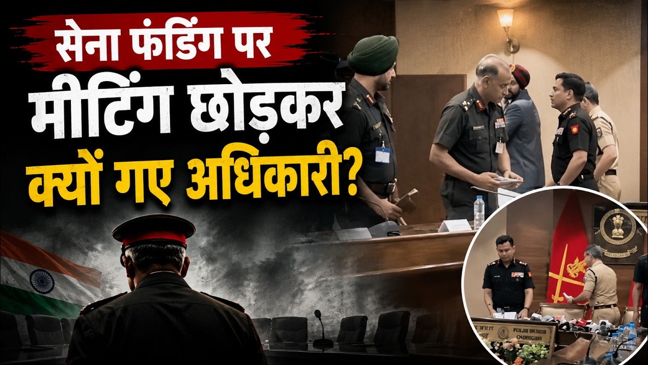 Indian Army Meeting Walkout Viral Video Truth | सेना की मीटिंग छोड़ने का सच क्या है?