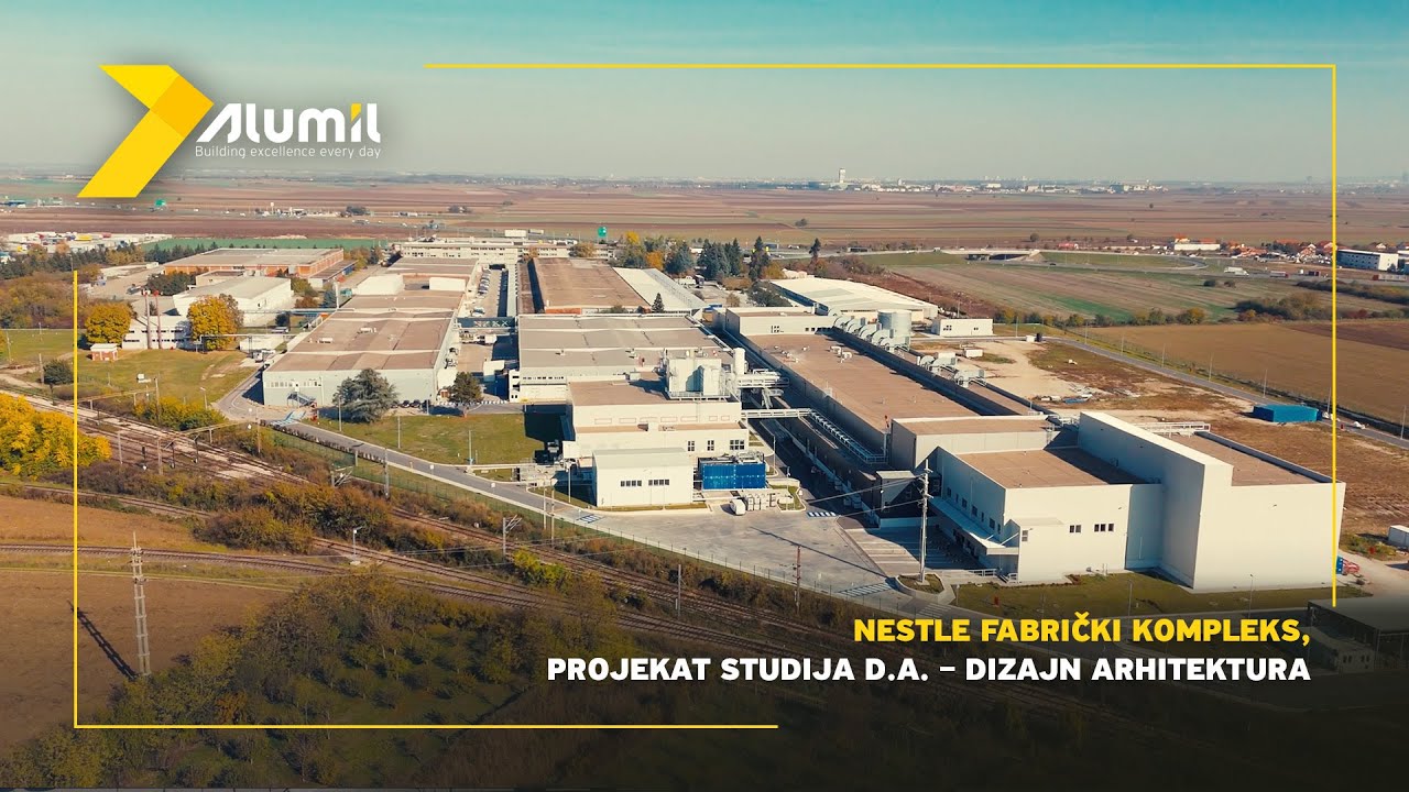 Nestle fabrički kompleks,Projekat studija D.A. – dizajn arhitektura
