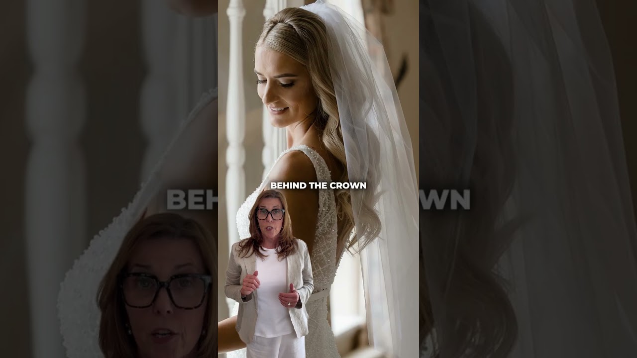 How To Add Your Veil To Different Bridal Hairstyles 💇🏼&zwj;♀️ #Shorts