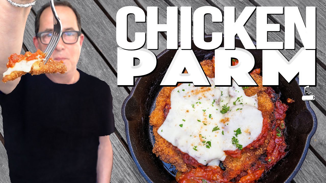 INSANELY DELICIOUS HOMEMADE CHICKEN PARMESAN | SAM THE COOKING GUY