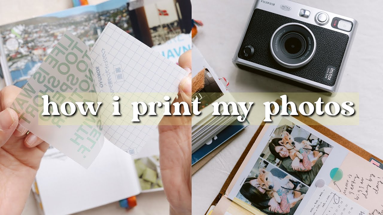 how I print my photos for my journal ✯ | Janethecrazy