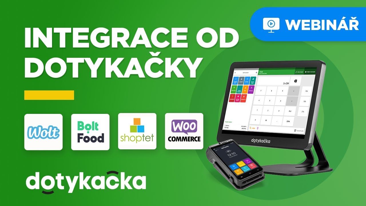 WEBINÁŘ: Integrace a rozšíření Dotykačky
