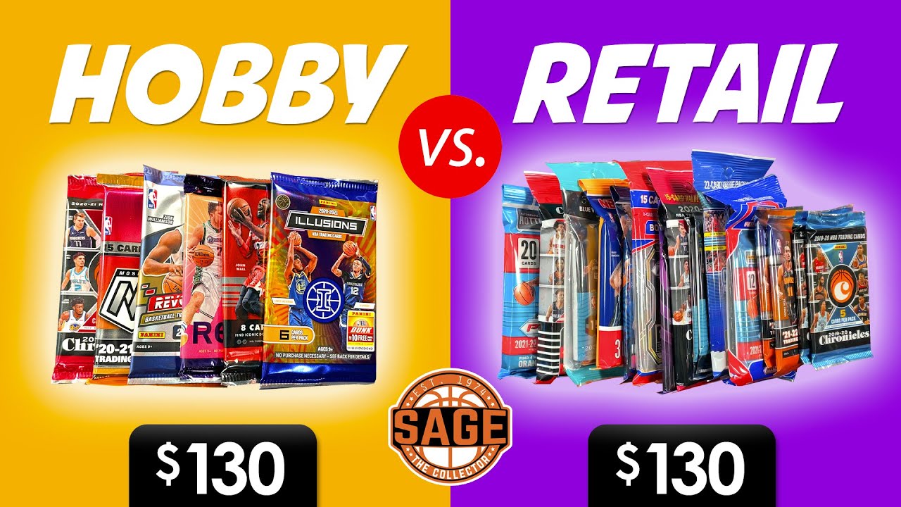 $130 Hobby vs. $130 Retail Basketball Packs 🔥