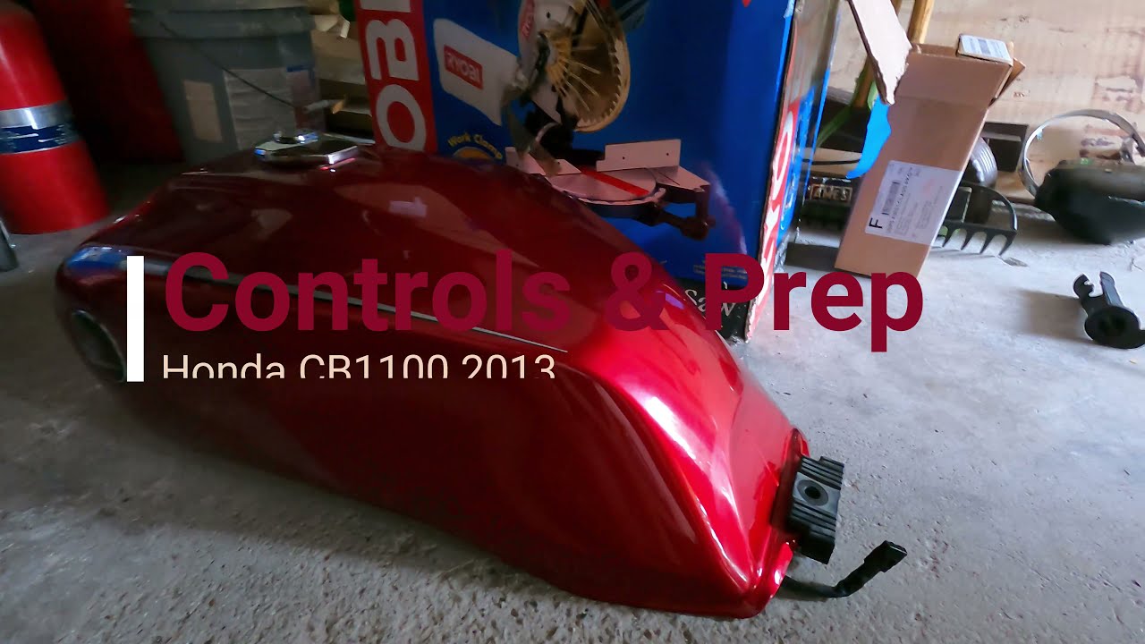 CB1100 Project - Part 3 - Controls/Prep