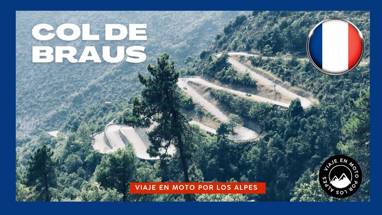 🇫🇷 Ruta en moto por los Alpes 2023: Col de Braus.