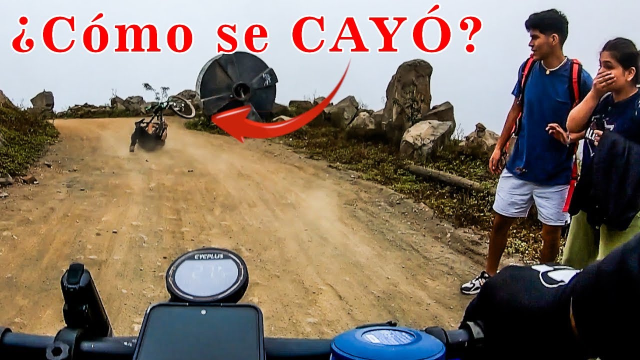 Apu Siqay (CAÍDA en el Descenso | Ruta en BICICLETA)