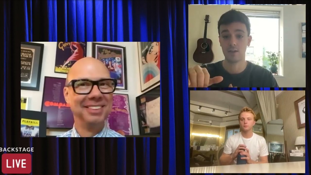 Worlds Collide with Two Stars of DEAR EVAN HANSEN- Meet Stephen Christopher Anthony & Sam Tutty