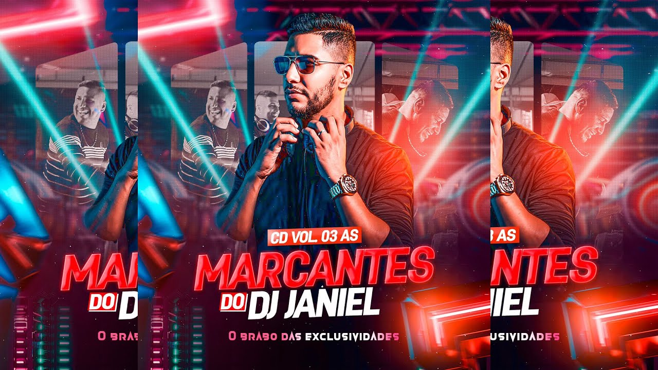 CD AS MARCANTES DO DJ JANIEL VOL 03 PART  MC INIGUAL&Aacute;VEL