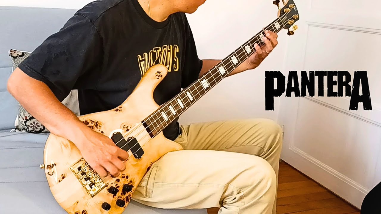 Pantera - Mouth for War - Bass Cover