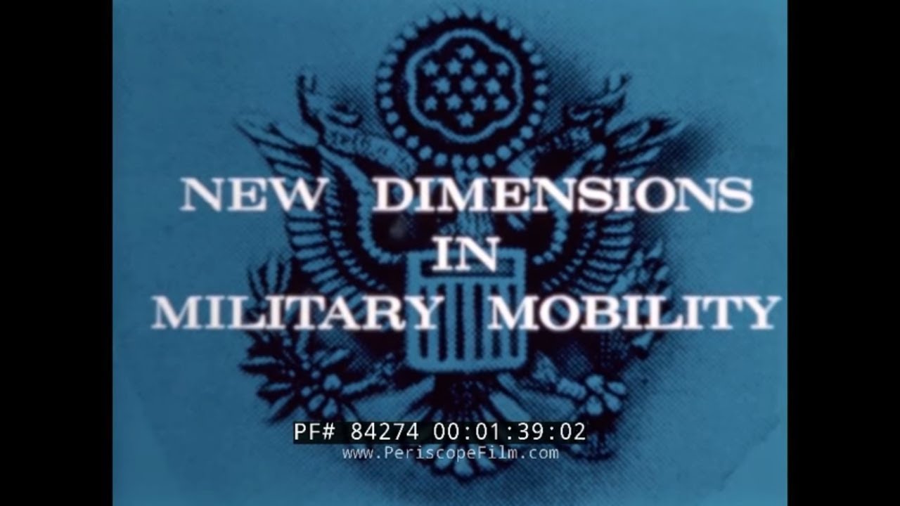 "NEW DIMENSIONS IN MILITARY MOBILITY"  1960s BELL 204B / UH-1B HELICOPTER PROMOTIONAL FILM 84274