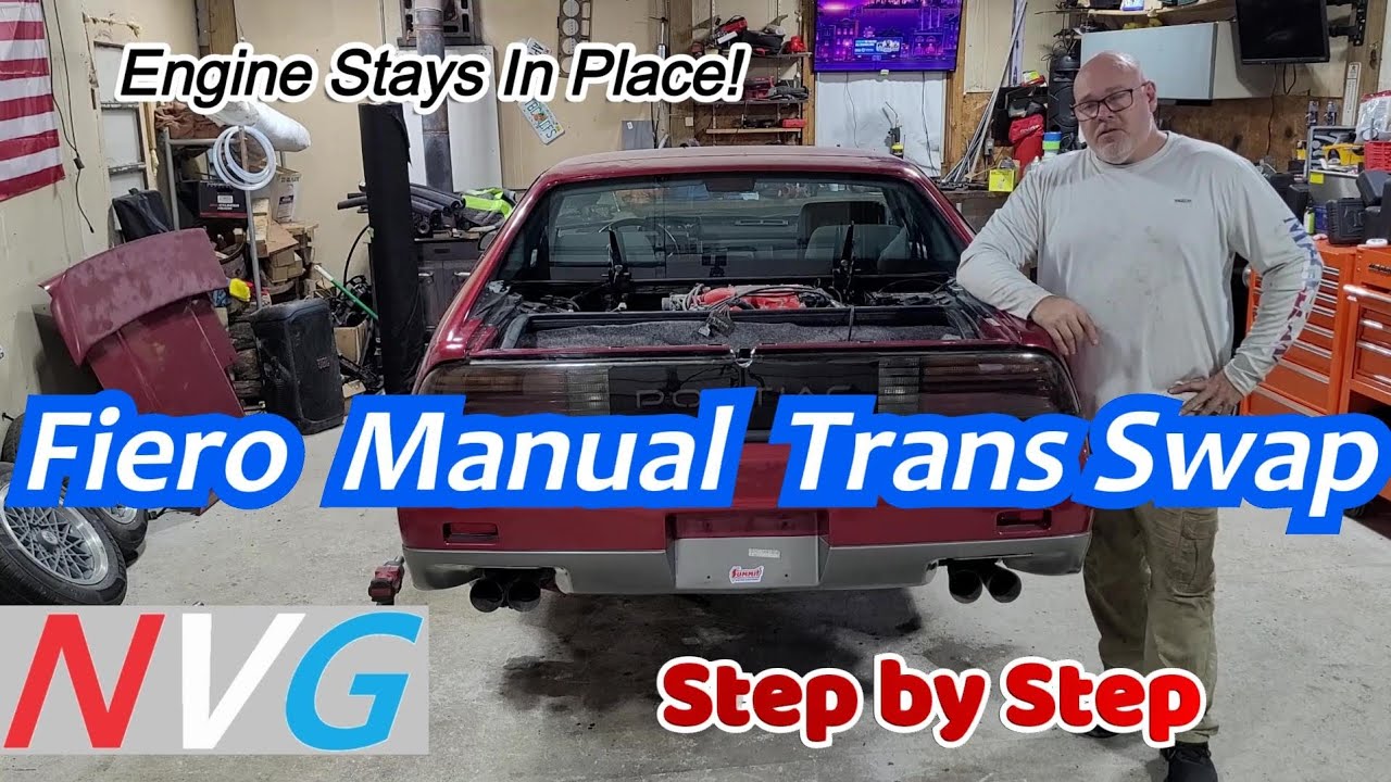 Manual Transmission Swap - Muncie M22 4 speed - Pontiac Fiero Gt