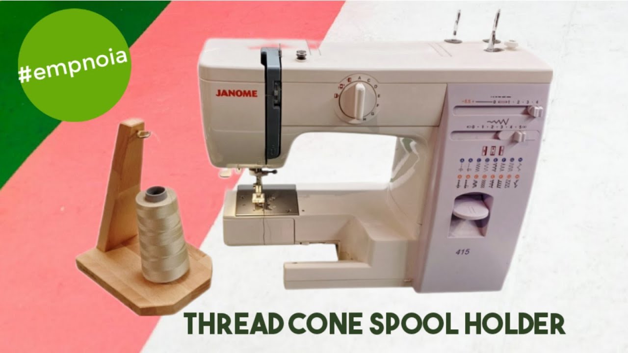 Base for bobbin, for easier thread advancement in the sewing machine. #sewing #sewingmachine
