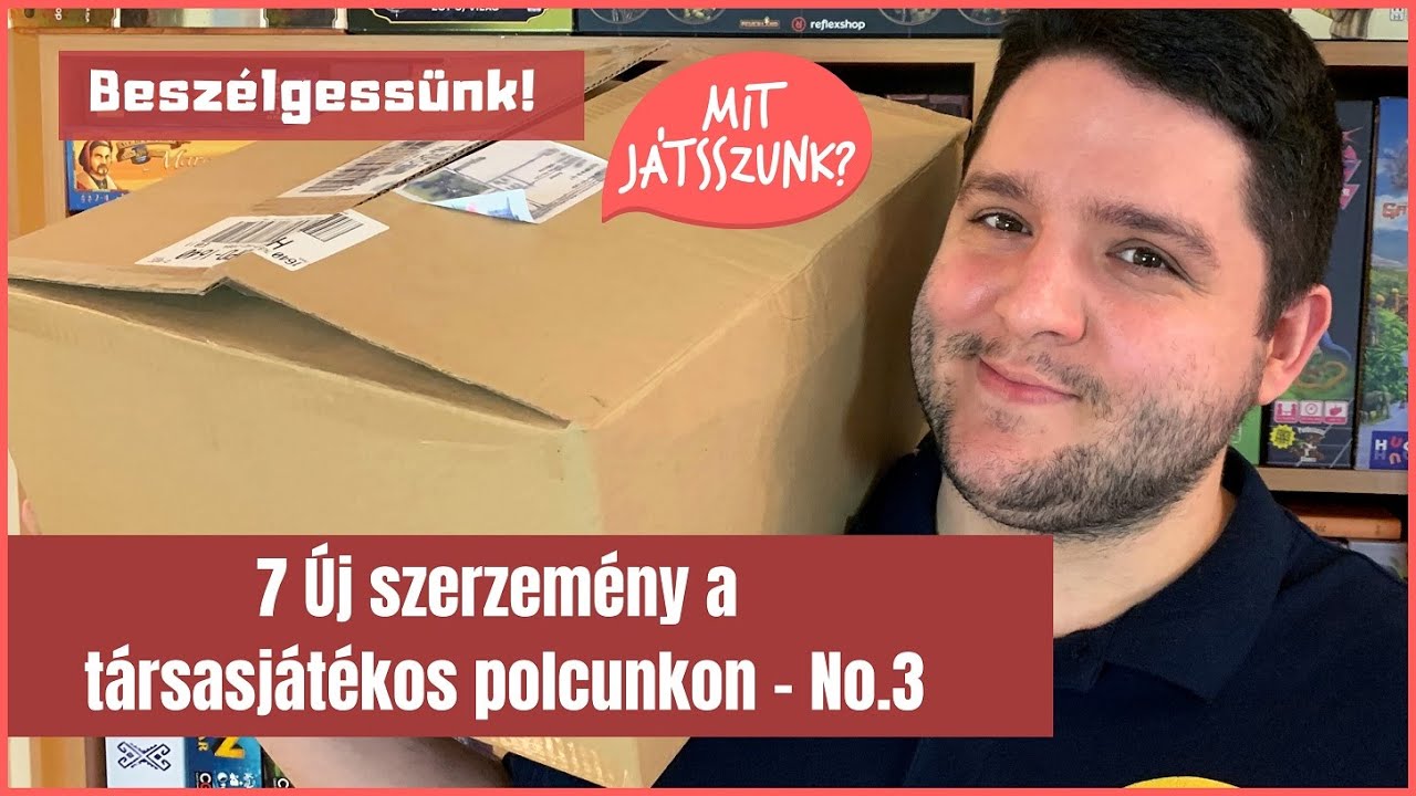 7 Új szerzemény a társasjátékos polcunkon - No.3