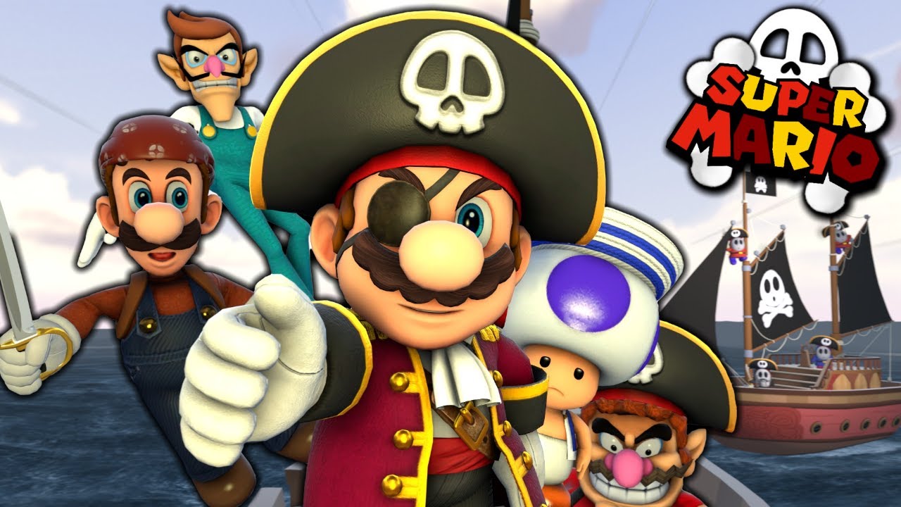 Super Mario: A Pirate's Treasure! [SFM]