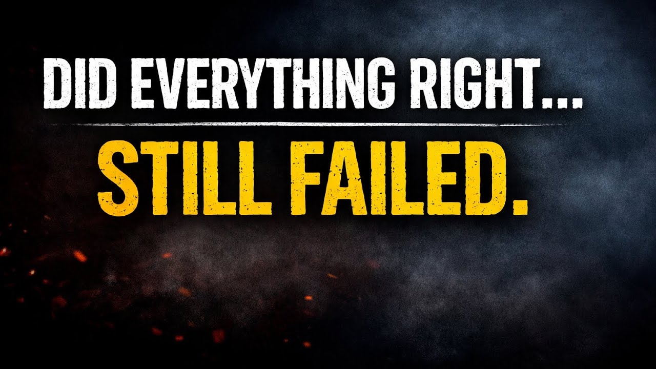 You Did Everything Right, Still Failed — Here’s Why America Feels Broken