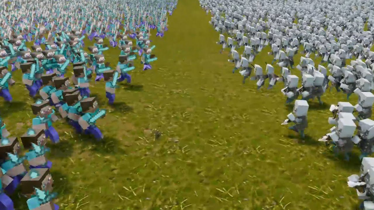 1000000 Minecraft Steve vs 1000000 Pillager Ultimate Epic Battle Simulator 2 UEBS2