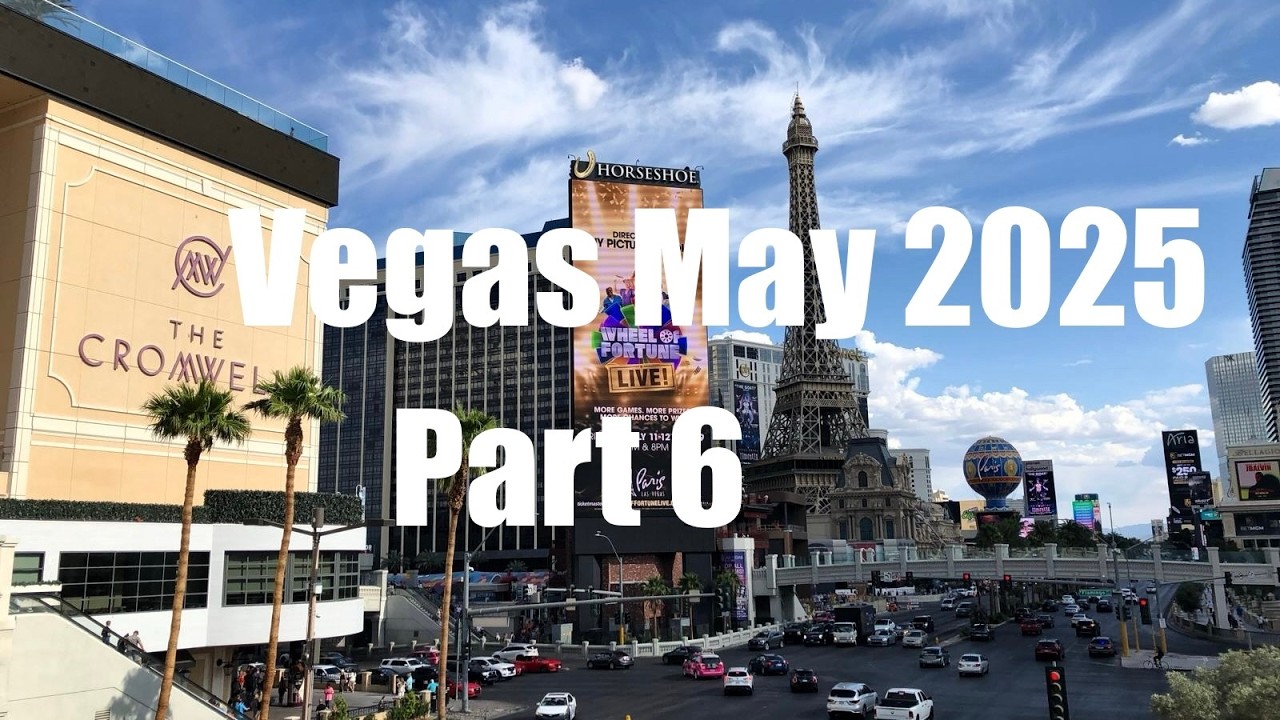 Vegas Vlog - May 2025 - Part 6 - Slots! Bellagio, Cromwell & North End