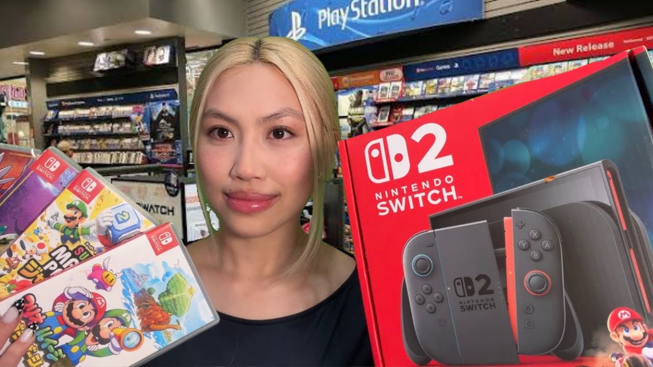 Asmr Game store Cashier (Roleplay)