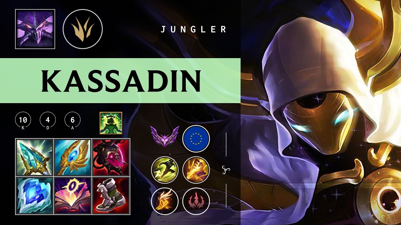 Kassadin Jungle vs Graves - EUW Master Patch 26.04