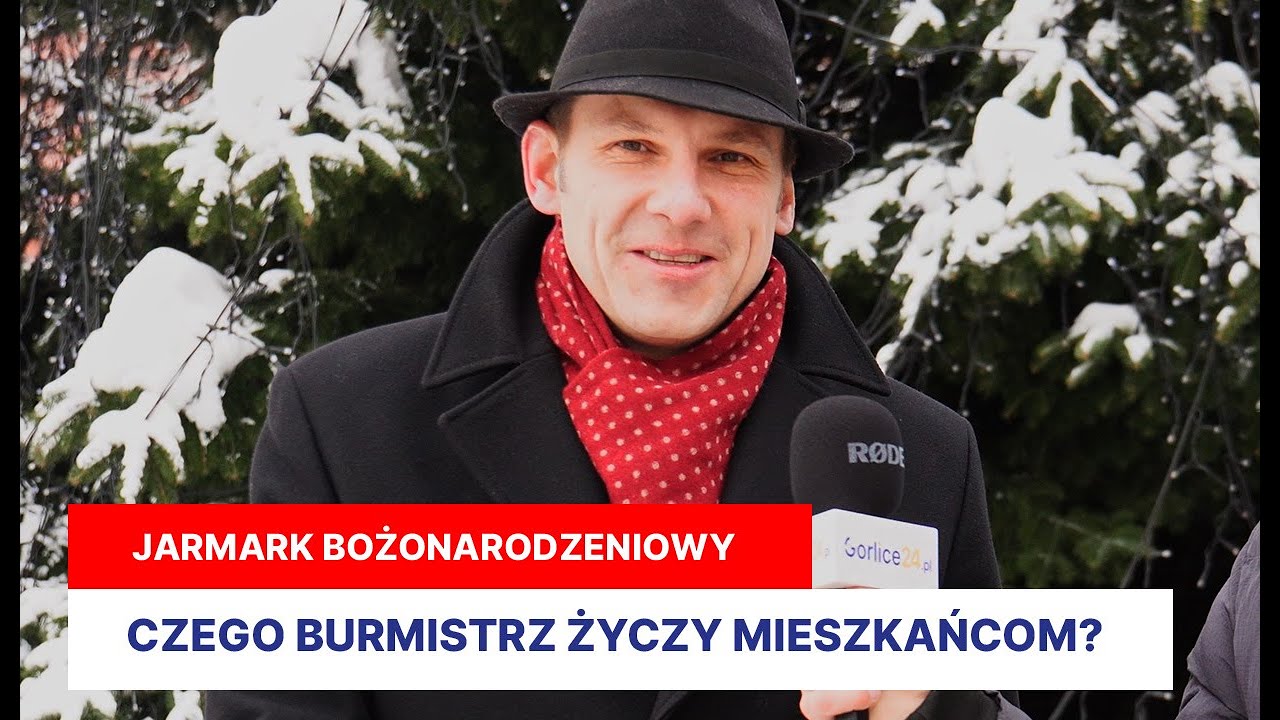 Jarmark Bożonarodzeniowy i życzenia od burmistrza Gorlic - GORLICE24 TV (18.12.2022r.)