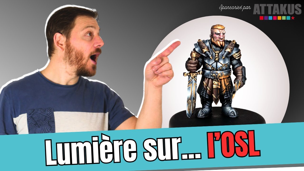 Comment faire un OSL SANS AEROGRAPHE ? - apprendre la peinture sur figurine